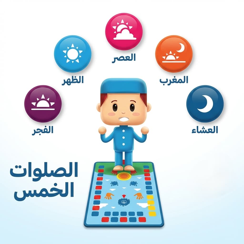 سجادة صلاة تعليمية إلكترونية للأطفال